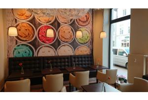 Eiscafé in Wismar - Kreative Ideen und Beauwall Tapete