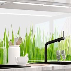 Küchenrückwand - WIESEN GRAS