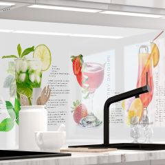 Küchenrückwand - SUMMER DRINKS