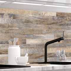 37881 Küchenrückwand - HOLZPLANKEN-stickerprofis