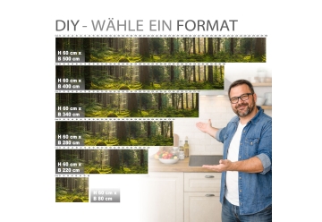 Kuechenrueckwand - MOOSGRUND - grafik