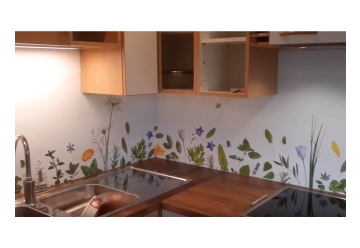 Kuechenrueckwand - SELECTED HERBS - grafik