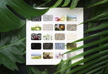 Kuechenrueckwand Muster – Motiv und Version waehlen - grafik