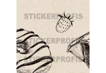 Kuechenrueckwand - BREAKFAST - grafik