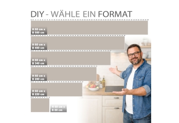 Kuechenrueckwand - TREND BEIGE - grafik