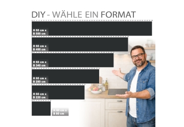 Kuechenrueckwand - TREND ASH - grafik