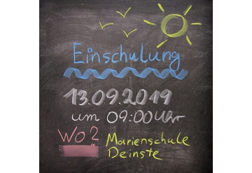 Kuechenrueckwand - SCHULTAFEL (fuer Kreide) - grafik