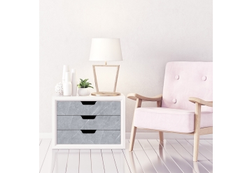 Moebelfolie - ELEGANT GREY MARMOR (12,49 €/m²) - grafik