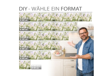 Kuechenrueckwand - AMARYLLIS - grafik