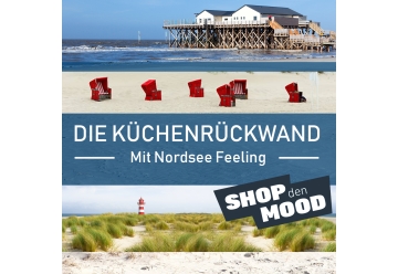 Kuechenrueckwand - NORDSEE - grafik