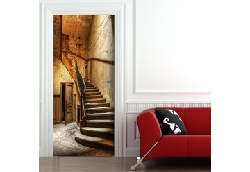 Tuertapete - ALTE TREPPE - grafik