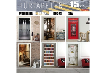 Tuertapete - SOMMERWIND - grafik