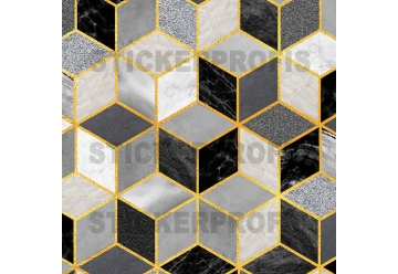 Kuechenrueckwand - DESIGN CUBES - grafik