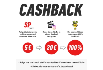Kuechenrueckwand - RUHIGES LAGUNENBLAU - grafik