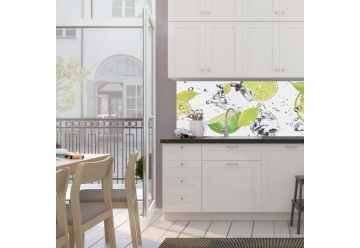Kuechenrueckwand - LIMETTEN UND EIS - grafik