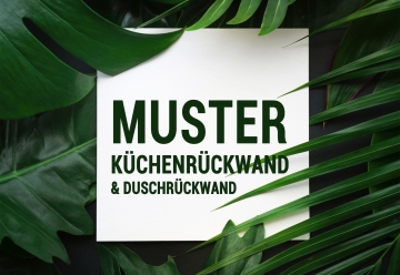 Rueckwand Musterpaket - grafik