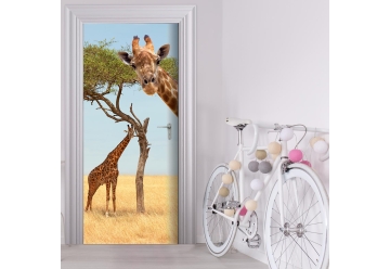Tuertapete - GIRAFFE - grafik