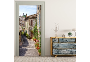 Tuertapete - ITALIENISCHE GASSE TOSKANA - grafik