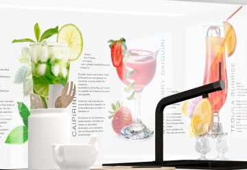 Kuechenrueckwand - SUMMER DRINKS - grafik
