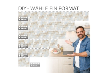 Kuechenrueckwand - PAINTERLY - grafik