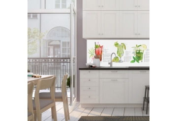 Kuechenrueckwand - SUMMER DRINKS - grafik
