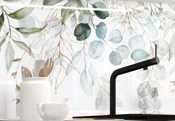 Kitchen backsplash - WATERCOLOR - grafik