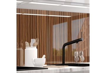 Kuechenrueckwand - MAKASSAR HOLZ - grafik