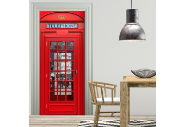Tuertapete - LONDON TELEFONZELLE - grafik