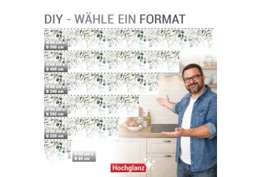 Kitchen backsplash - WATERCOLOR - grafik
