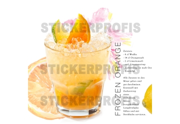 Kuechenrueckwand - SUMMER DRINKS - grafik