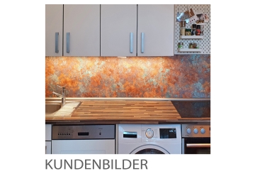 Kuechenrueckwand - VINTAGE BRONZE - grafik