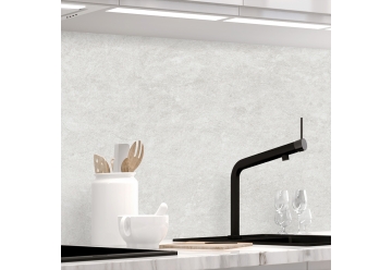 Kuechenrueckwand - WHITE NATURAL STONE - grafik