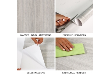 Moebelfolie - AKZENTGRAU CLASSIC (12,49 €/m²) - grafik