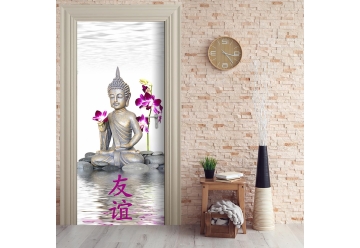Tuertapete - ZEN BUDDHA - grafik