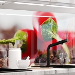 Kuechenrueckwand - HOT CHILI - grafik