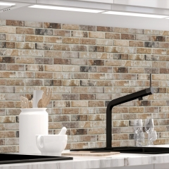 Kuechenrueckwand - LOFT BROWN - grafik