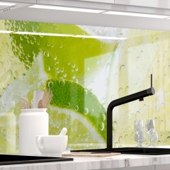 Kuechenrueckwand - GRueNE LIMETTEN - grafik