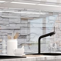 Kuechenrueckwand - BRUCH STEINWAND - grafik