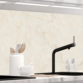 Kuechenrueckwand - MARMOR BEIGE - grafik