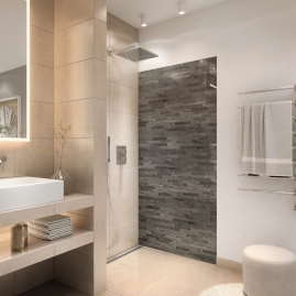 Duschrueckwand - STEINWAND LUXURY - grafik