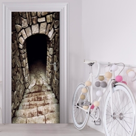 Tuertapete - VERLIES - grafik