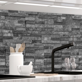 Kuechenrueckwand - STEINWAND LUXURY - grafik