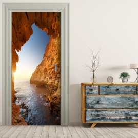 Tuertapete - GROTTE IM LICHT - grafik