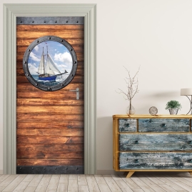 Tuertapete - BULLAUGE - grafik