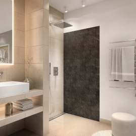 Duschrueckwand - SCHIEFER - grafik