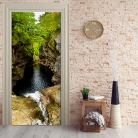 Tuertapete - RUHE & STILLE - grafik