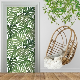 Tuertapete - JUNGLE BLaeTTER - grafik