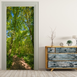 Tuertapete - FRUEHLING SPAZIERGANG - grafik