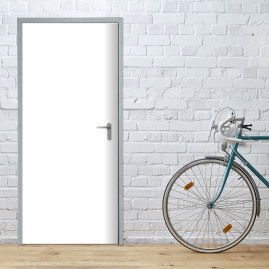 Tuertapete - PURE WHITE - grafik