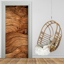 Tuertapete – HOLZMASERUNG - grafik